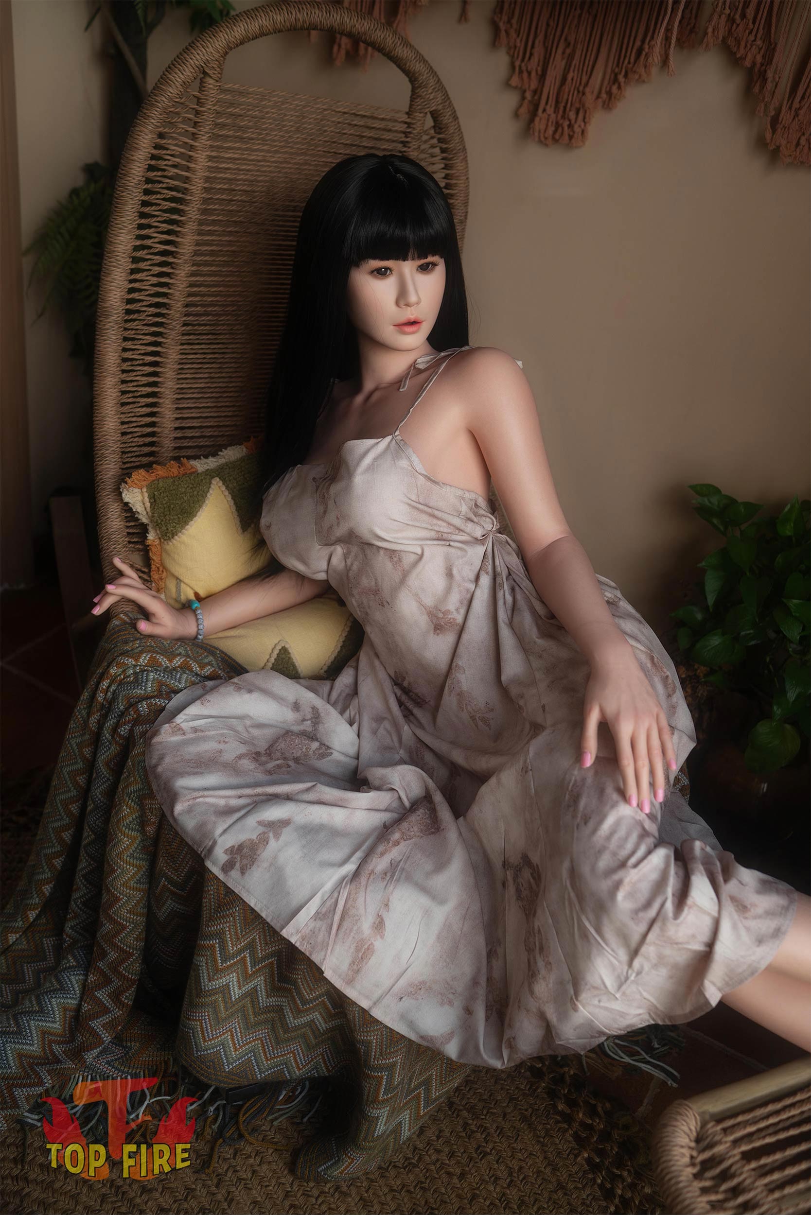 Rose Sex Doll (Top Fire Doll 158 cm D-cup Silikon T30)