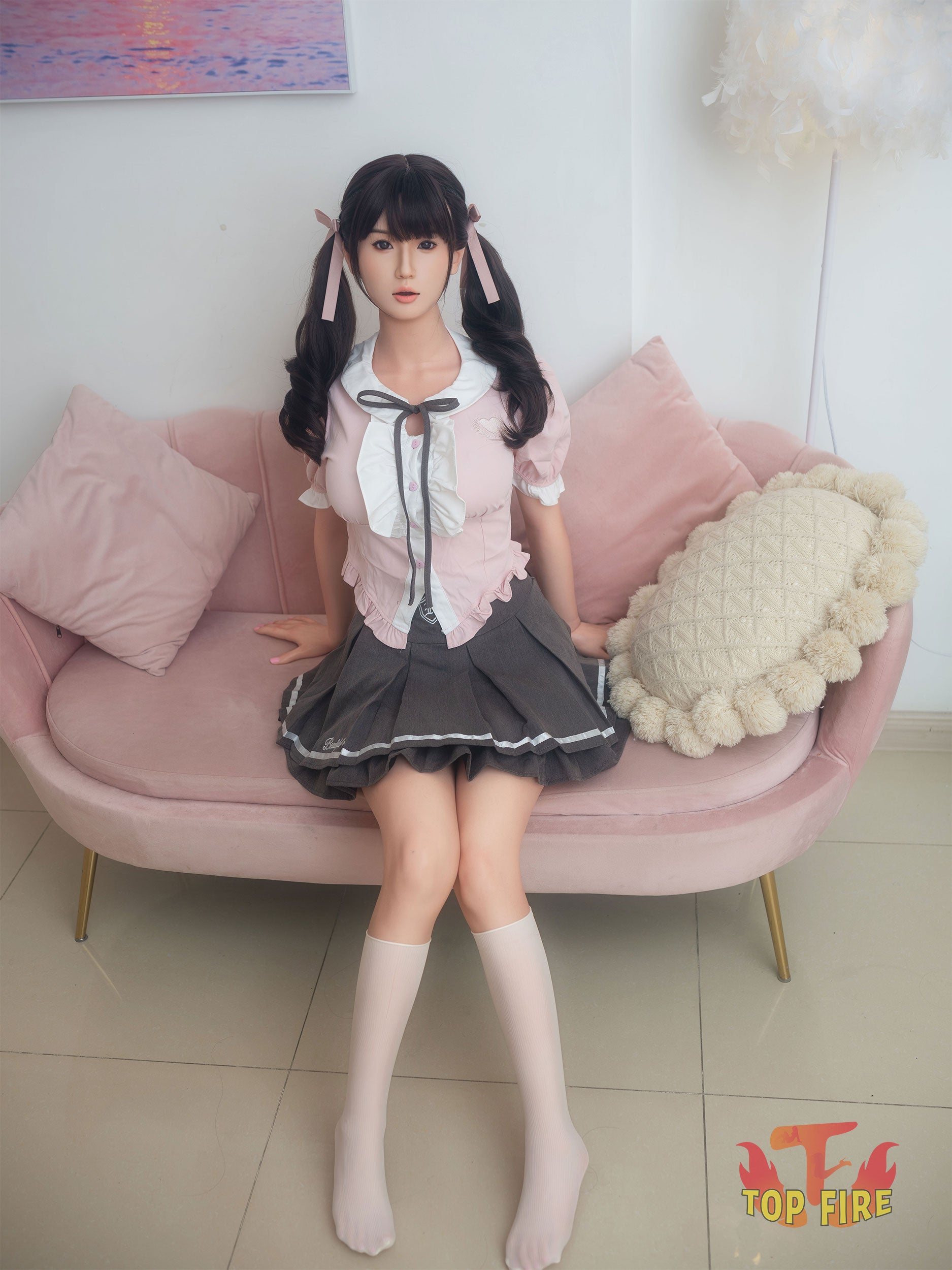 Esther Sex Doll (Top Fire Doll 158 cm D-cup T29 silikon)