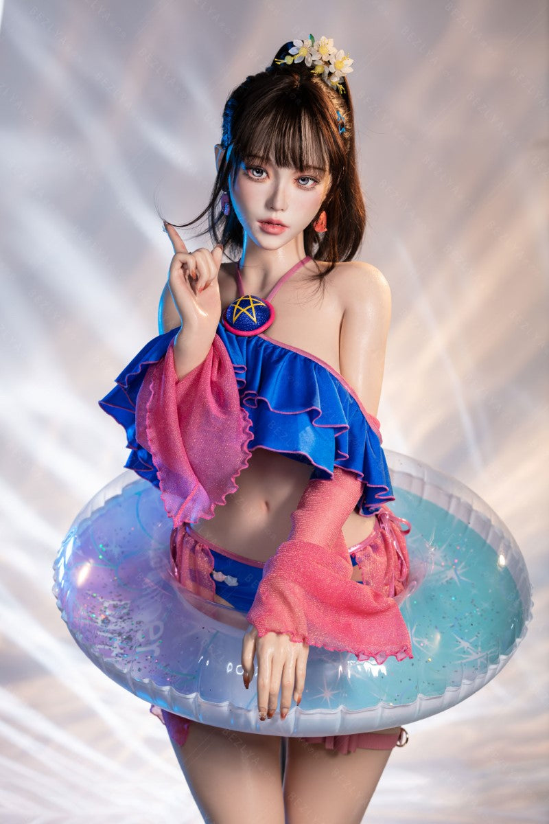 Lalka erotyczna Nymphaea (Bezlya Doll 155cm E-cup Silikon 2,2CF)