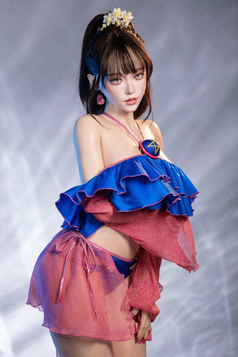 Lalka erotyczna Nymphaea (Bezlya Doll 155cm E-cup Silikon 2,2CF)