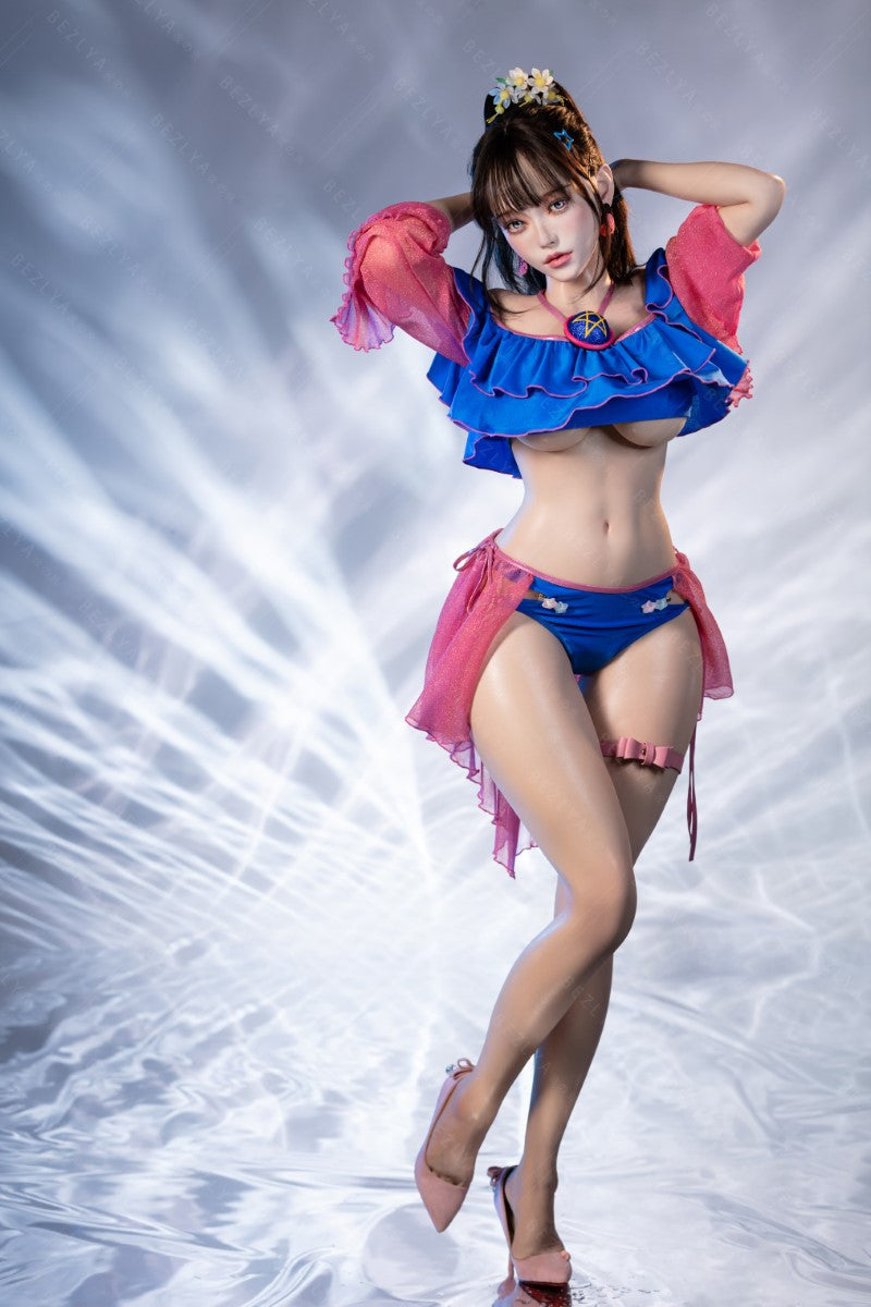 Lalka erotyczna Nymphaea (Bezlya Doll 155cm E-cup Silikon 2,2CF)