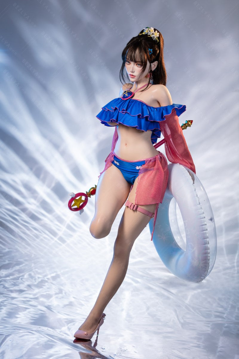 Lalka erotyczna Nymphaea (Bezlya Doll 155cm E-cup Silikon 2,2CF)