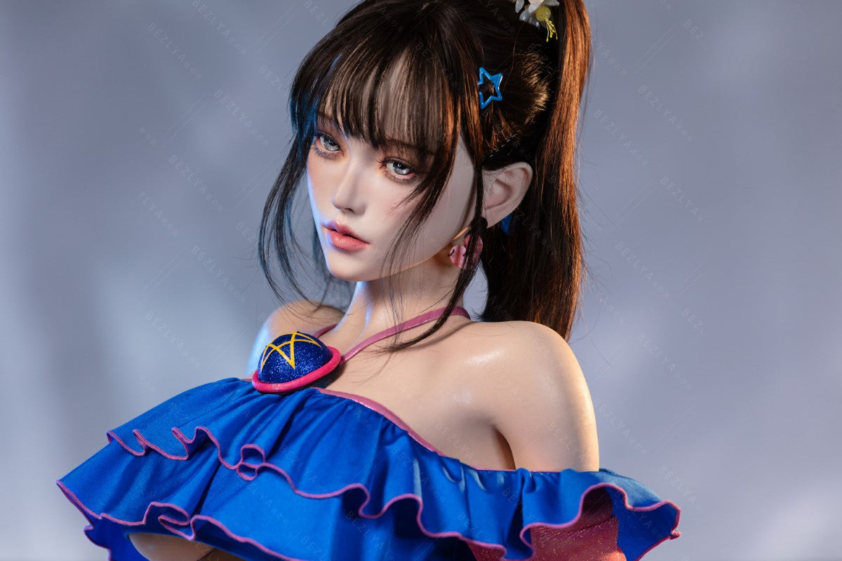 Lalka erotyczna Nymphaea (Bezlya Doll 155cm E-cup Silikon 2,2CF)