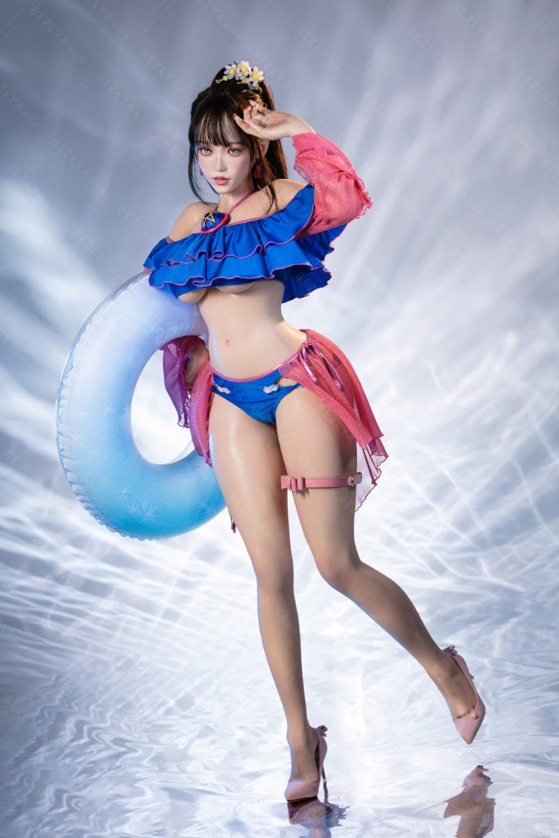 Lalka erotyczna Nymphaea (Bezlya Doll 155cm E-cup Silikon 2,2CF)