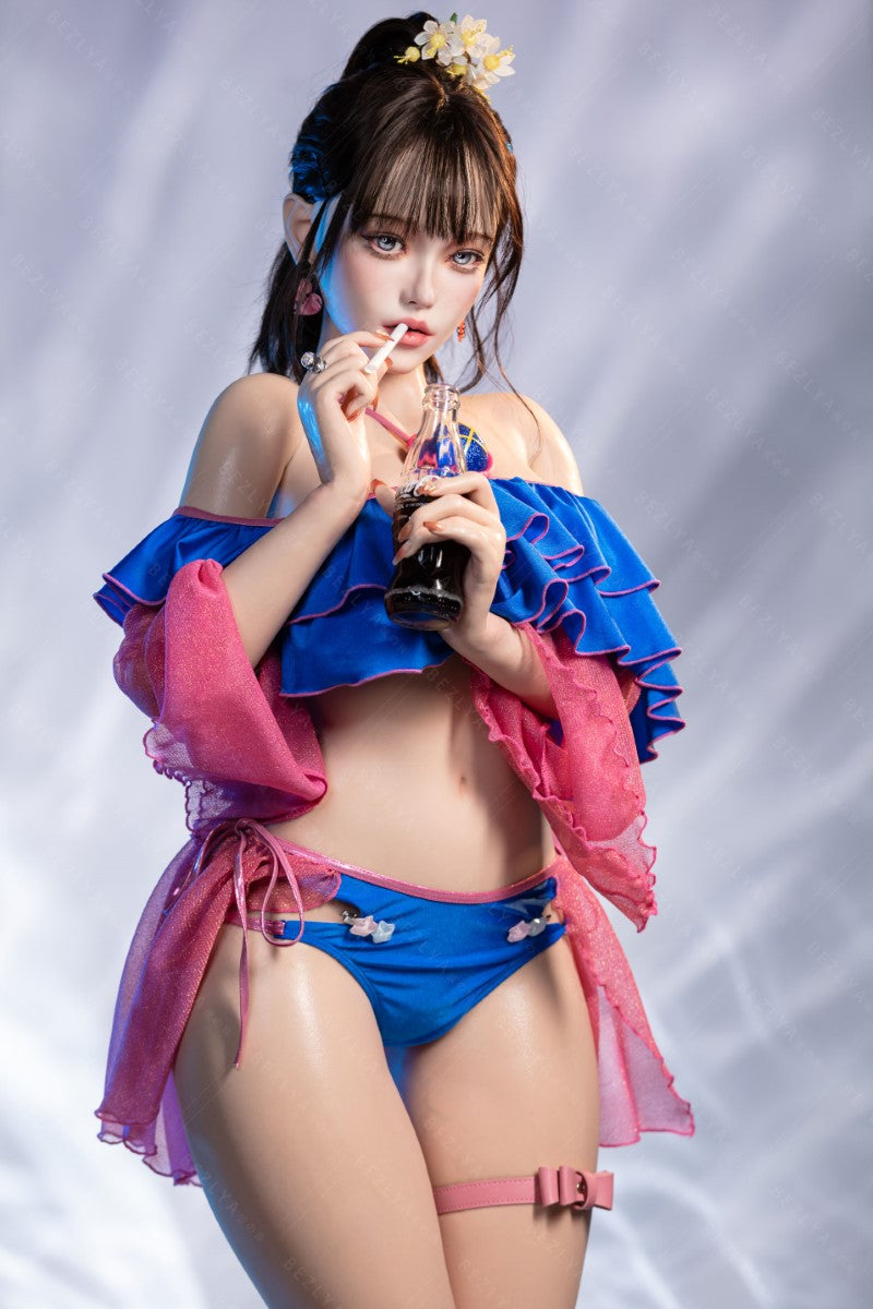 Lalka erotyczna Nymphaea (Bezlya Doll 155cm E-cup Silikon 2,2CF)