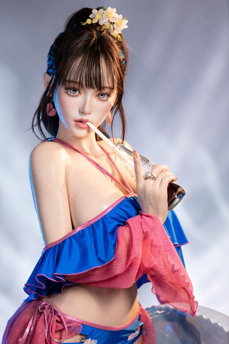 Lalka erotyczna Nymphaea (Bezlya Doll 155cm E-cup Silikon 2,2CF)