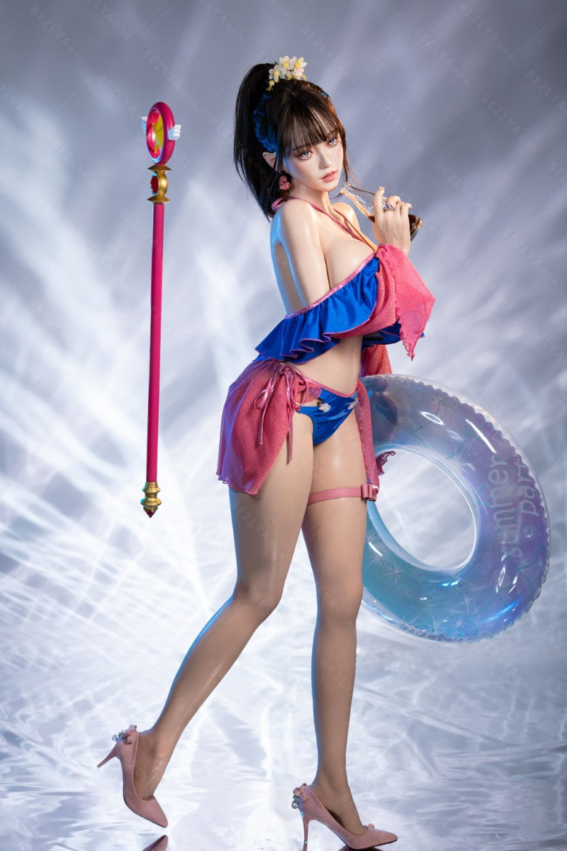 Lalka erotyczna Nymphaea (Bezlya Doll 155cm E-cup Silikon 2,2CF)