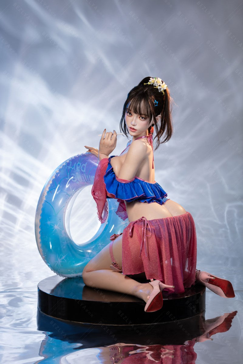 Lalka erotyczna Nymphaea (Bezlya Doll 155cm E-cup Silikon 2,2CF)