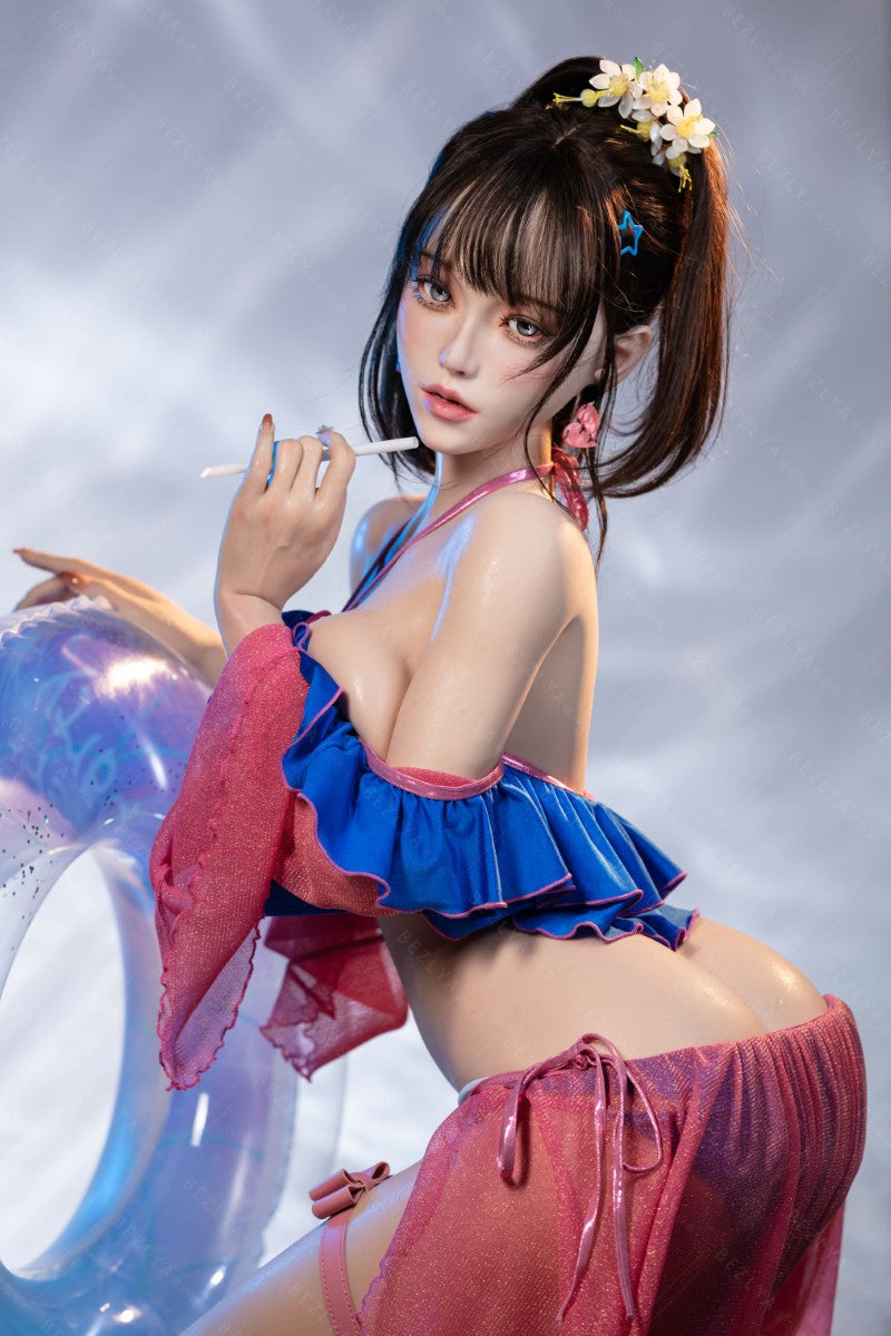 Lalka erotyczna Nymphaea (Bezlya Doll 155cm E-cup Silikon 2,2CF)