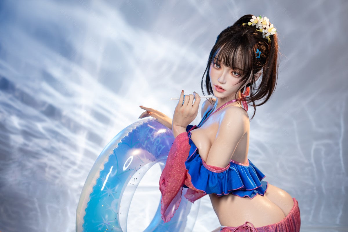 Lalka erotyczna Nymphaea (Bezlya Doll 155cm E-cup Silikon 2,2CF)