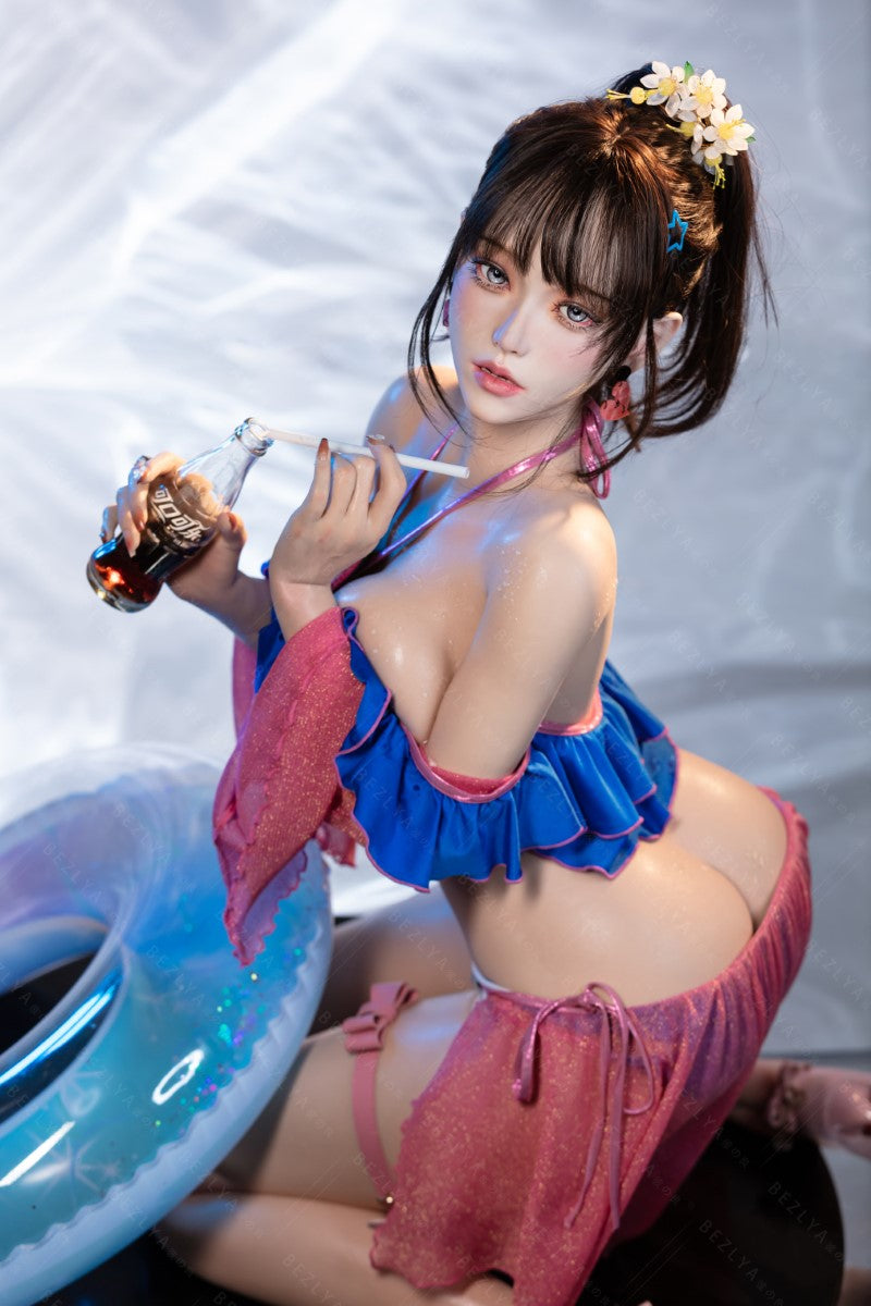 Lalka erotyczna Nymphaea (Bezlya Doll 155cm E-cup Silikon 2,2CF)