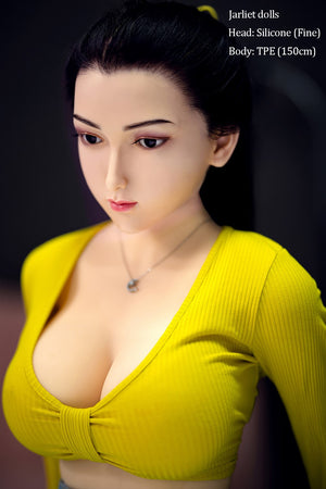 Fine sex doll (Jarli 150cm D-cup TPE+silicone)