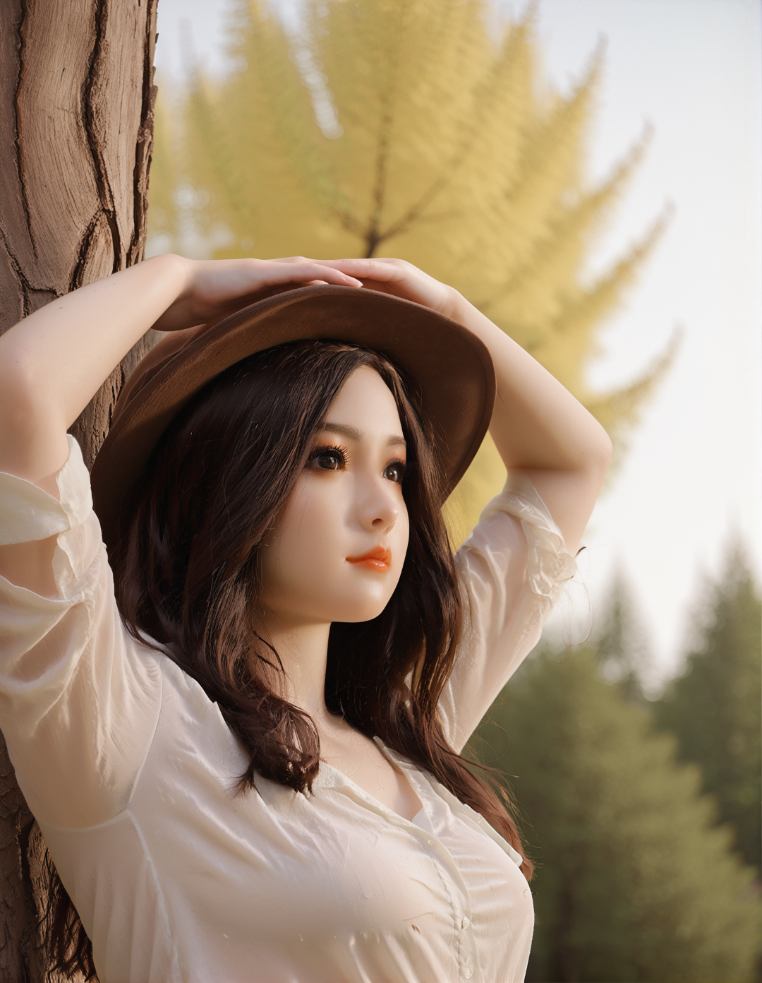 Lalka seksu Mei (Aibei Doll 148cm B-cup #AB2 TPE + silikon)