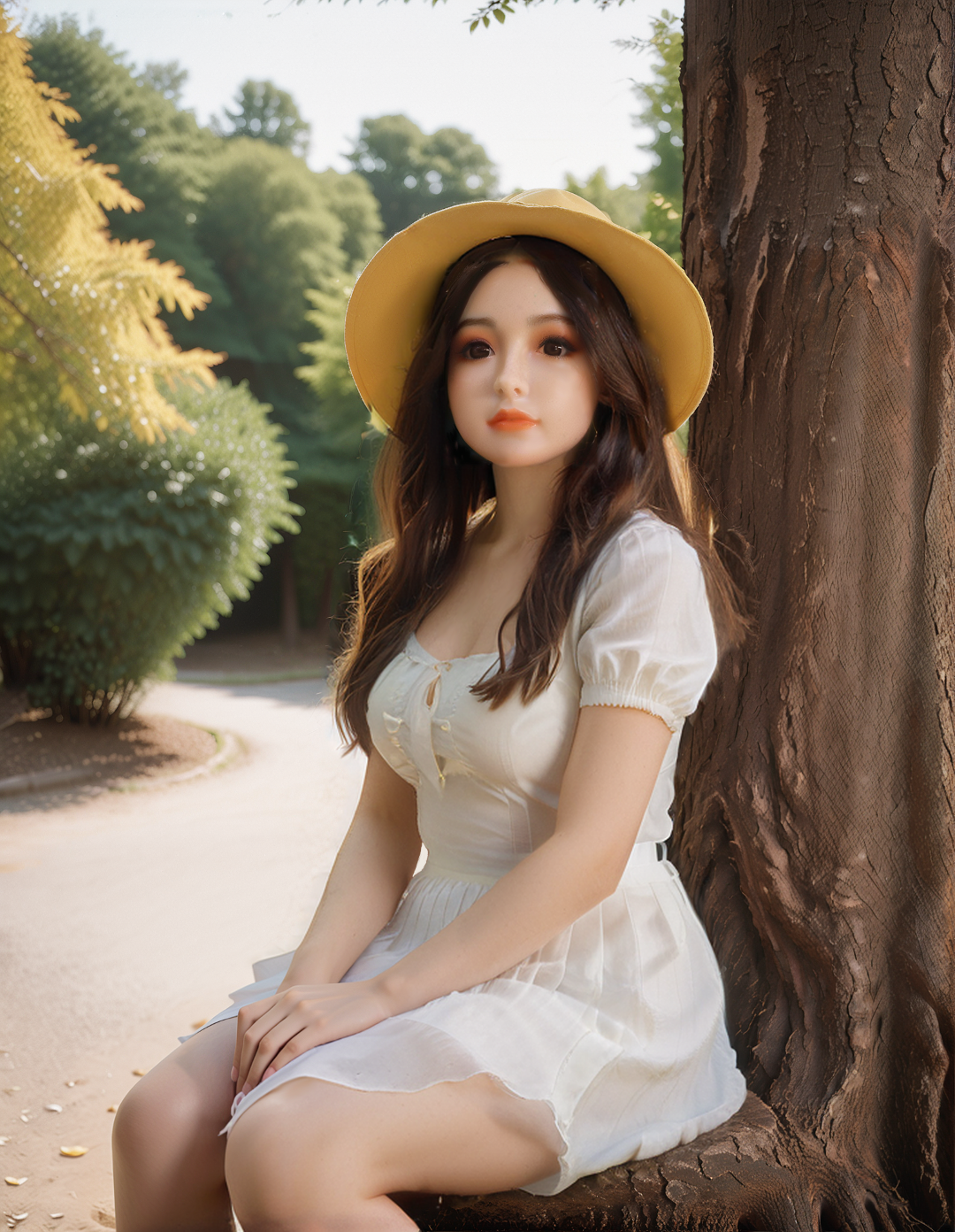 Lalka seksu Mei (Aibei Doll 148cm B-cup #AB2 TPE + silikon)