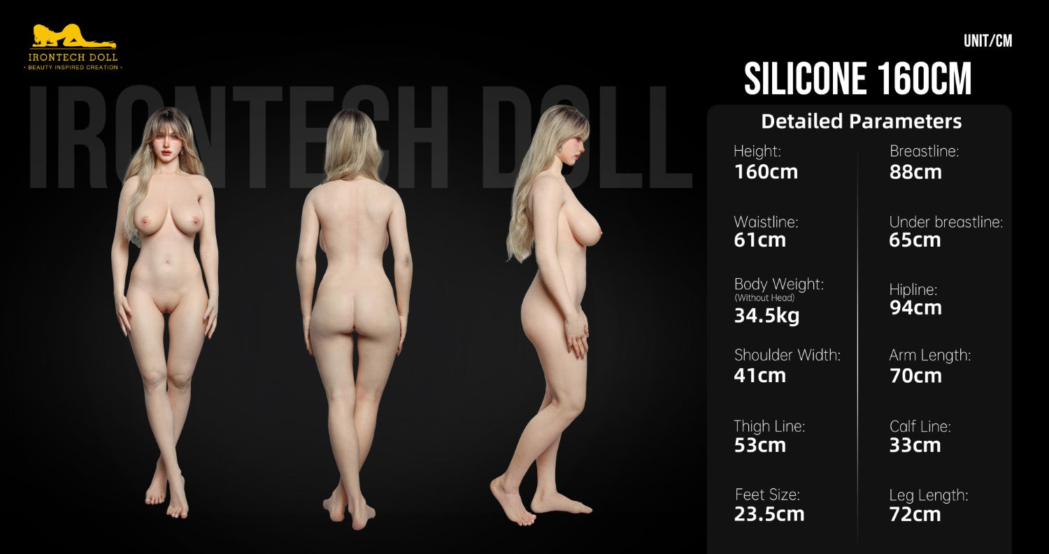 Lexi Sex Doll (Irontech Doll 160 cm f-cup S42 silikon)