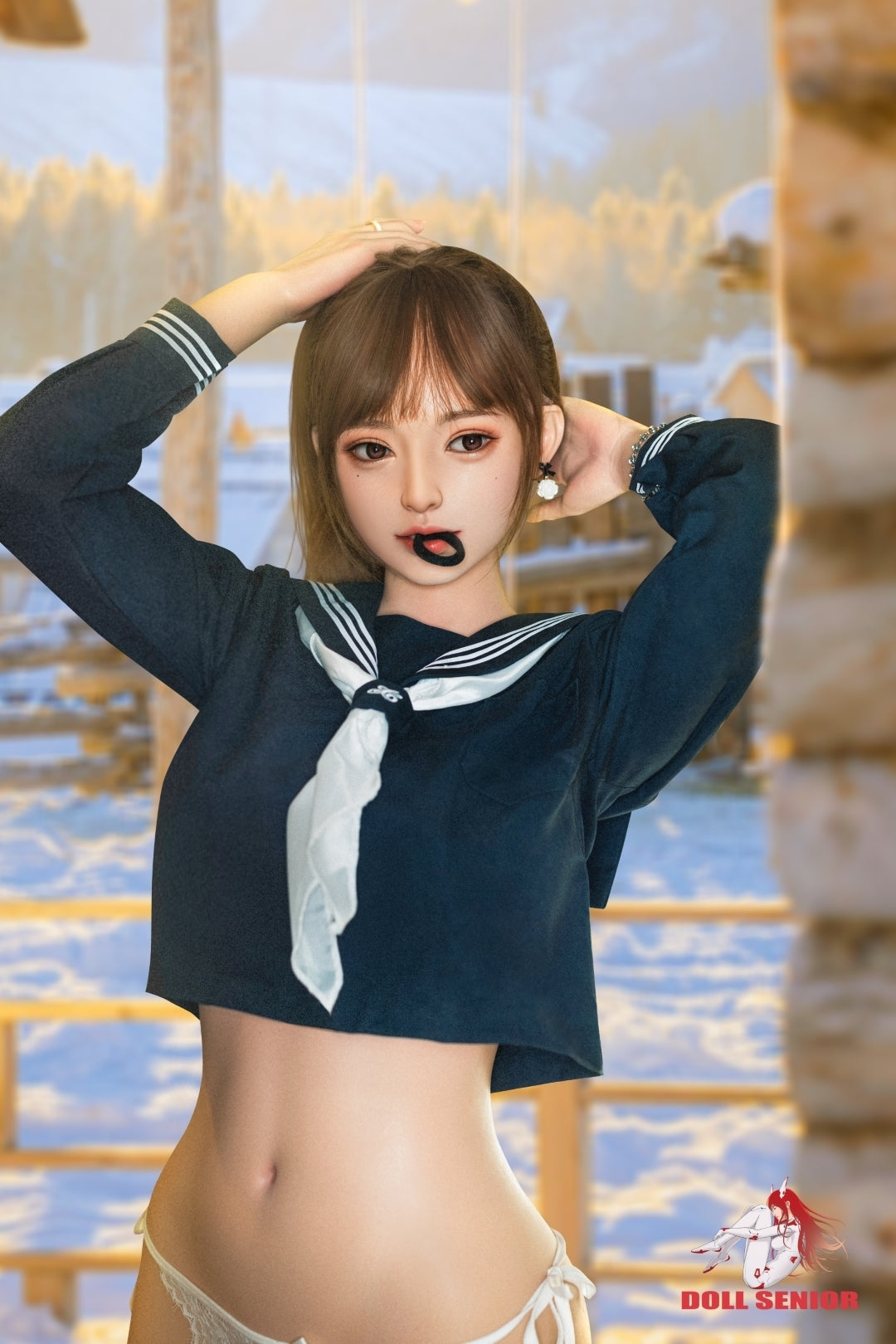 Mengshu Sex doll (Doll Senior 163cm E-cup #12 silicone)