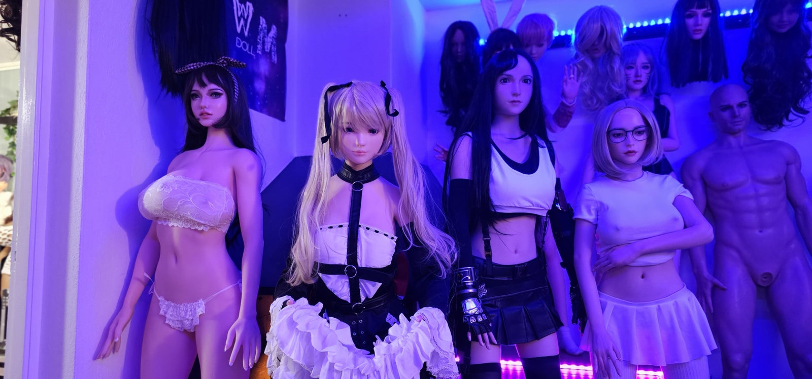 Lalka seksu Tifa (Game Lady 167cm D-cup Nr 03 Silikon) EXPRESS