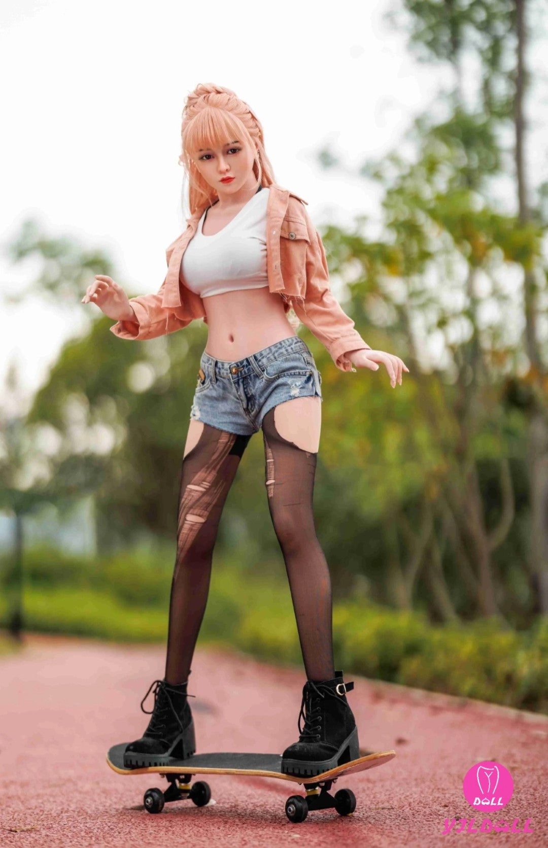 Lalka erotyczna Ansley (YJL Doll 148cm D-cup #369 TPE + silikon)
