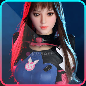 Yoko d.va sex doll (YJL Doll 155cm c-cup #825 TPE+silicone) EXPRESS