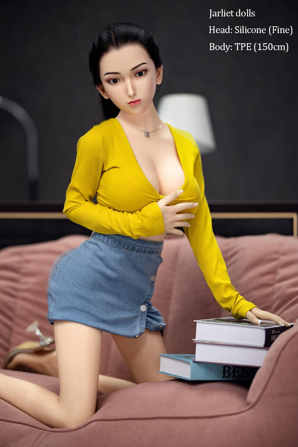 Fine Sex doll (Jarliet 150cm D-cup TPE+silicone)