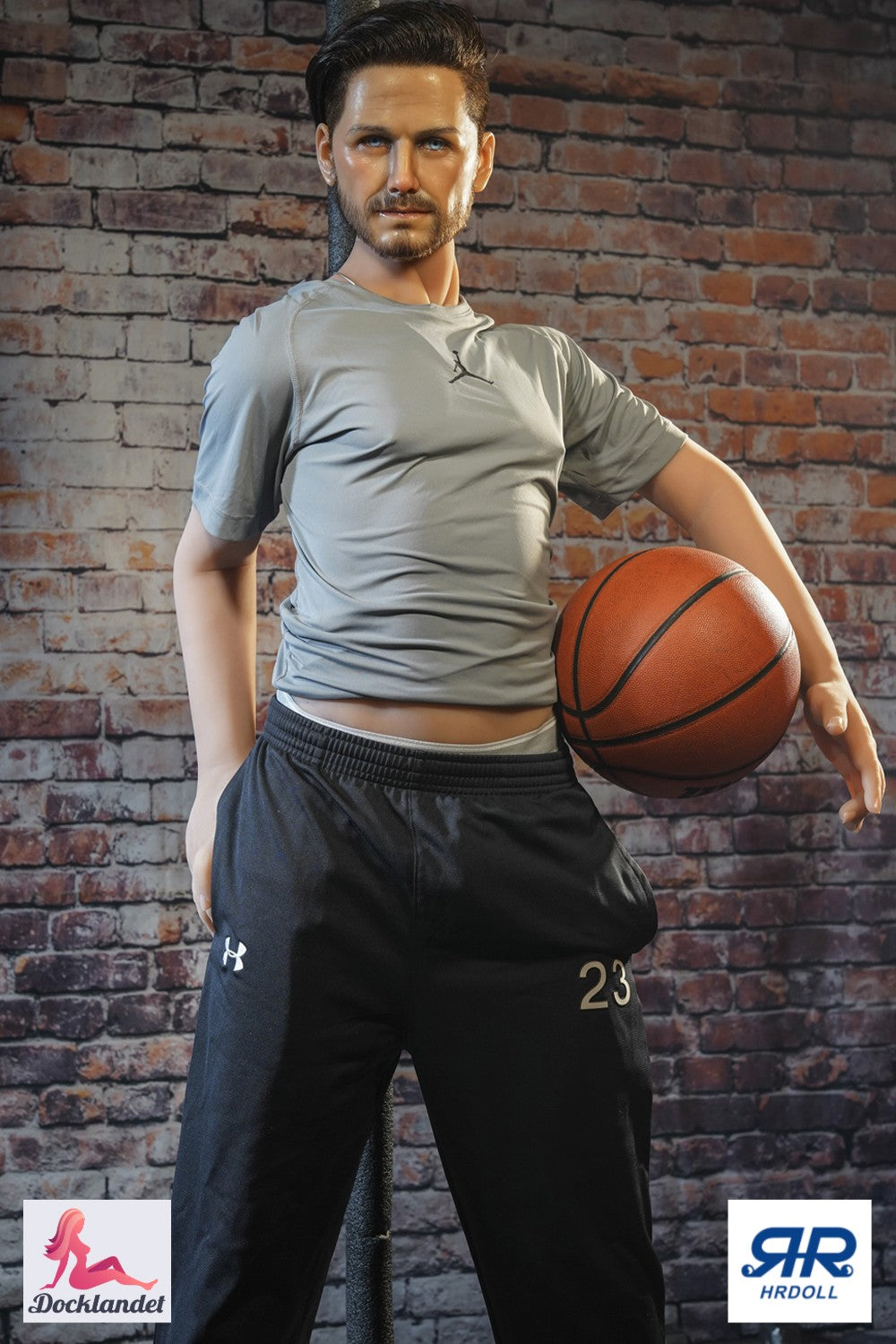 Męska lalka seksu David (HRDoll 167 cm #49 TPE + silikon)