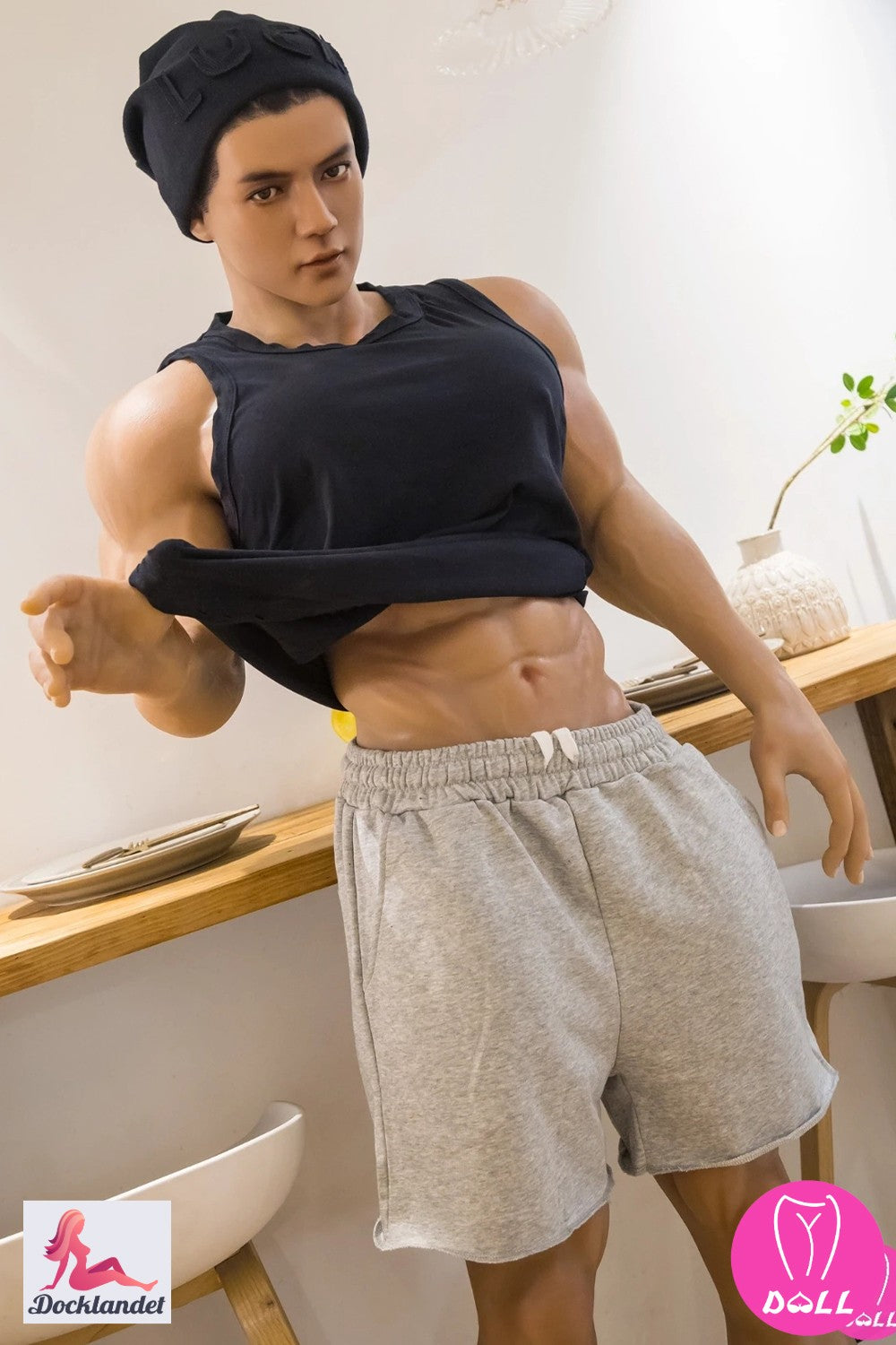 Lalka płci męskiej Richarda (YJL Doll 180cm MD012 Silikon)