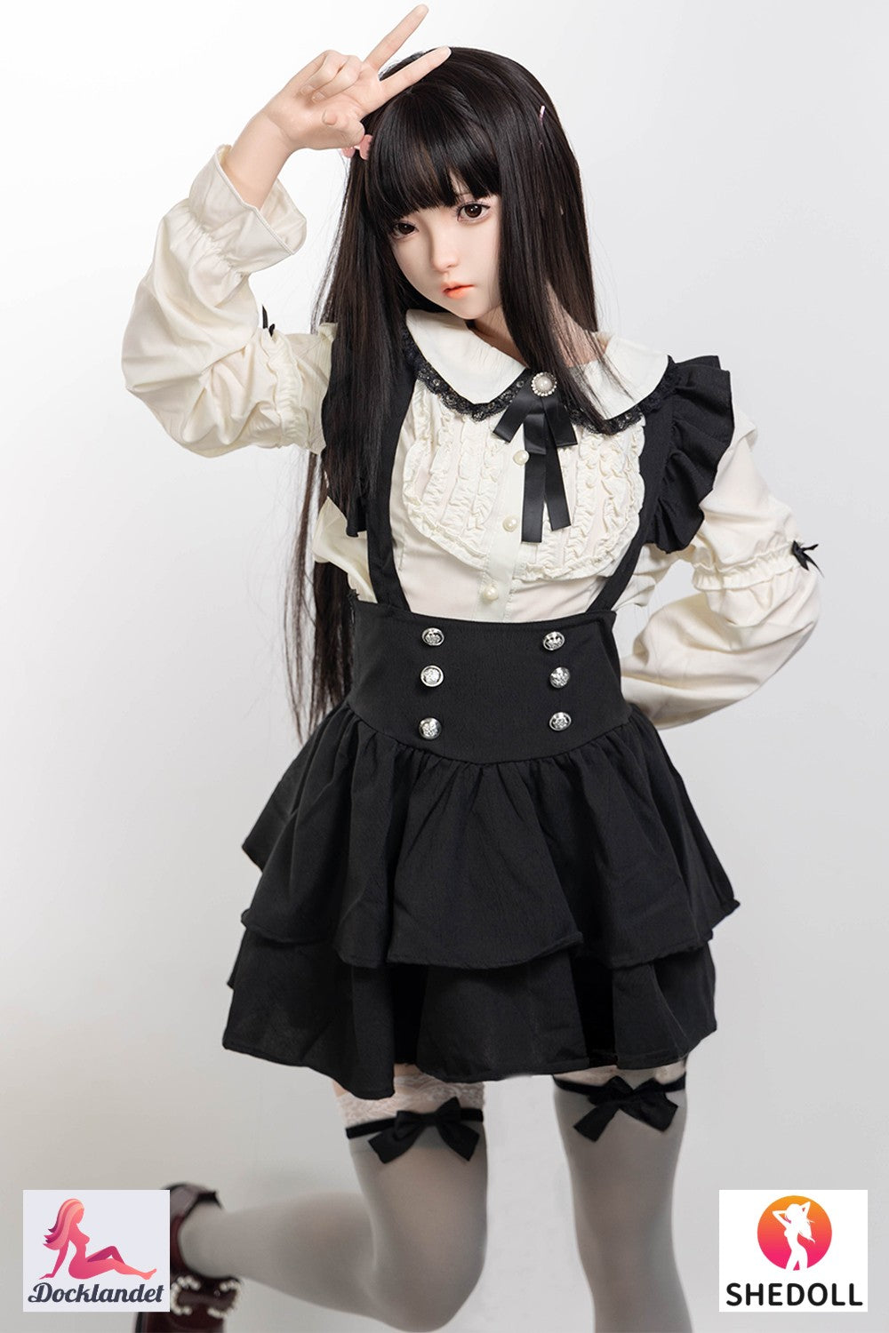 Cukierkowa lalka seksu (SHEDOLL 152cm A-cup #SH195 2.0 Silikon)