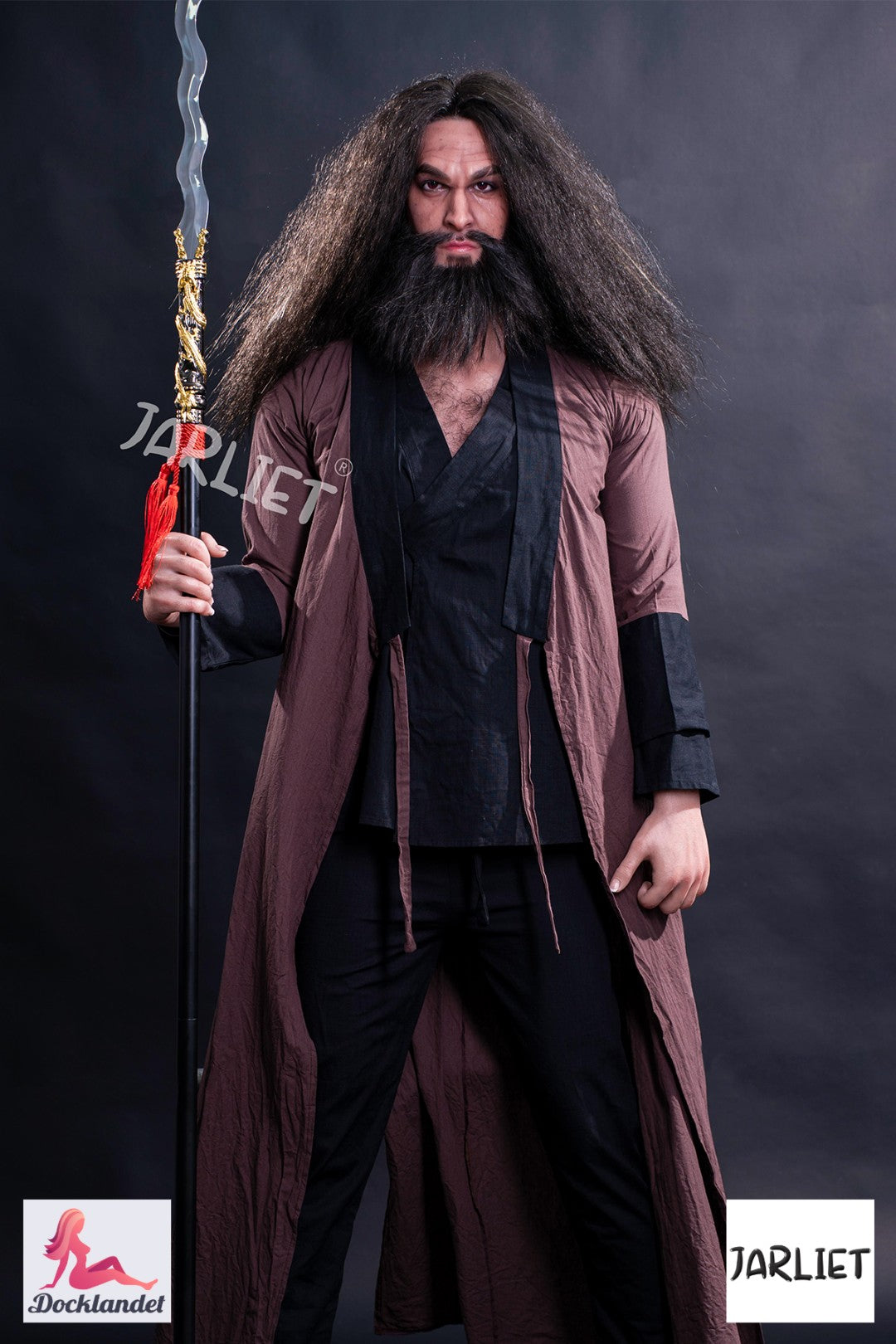 Męska lalka seksu Zhang Fei z Jarliet - 193 cm realistyczna lalka z ciałem mięśniowym
