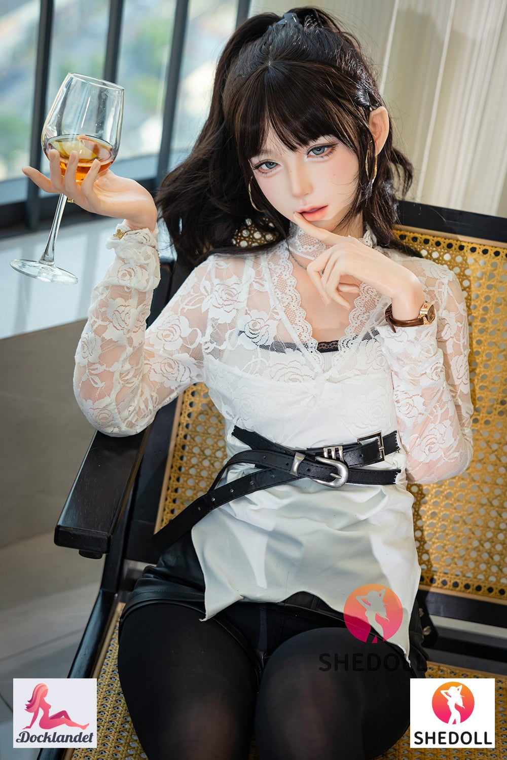 Lalka seksu Lina (SHEDOLL 152cm A-cup #SH202 2.0 Silikon)