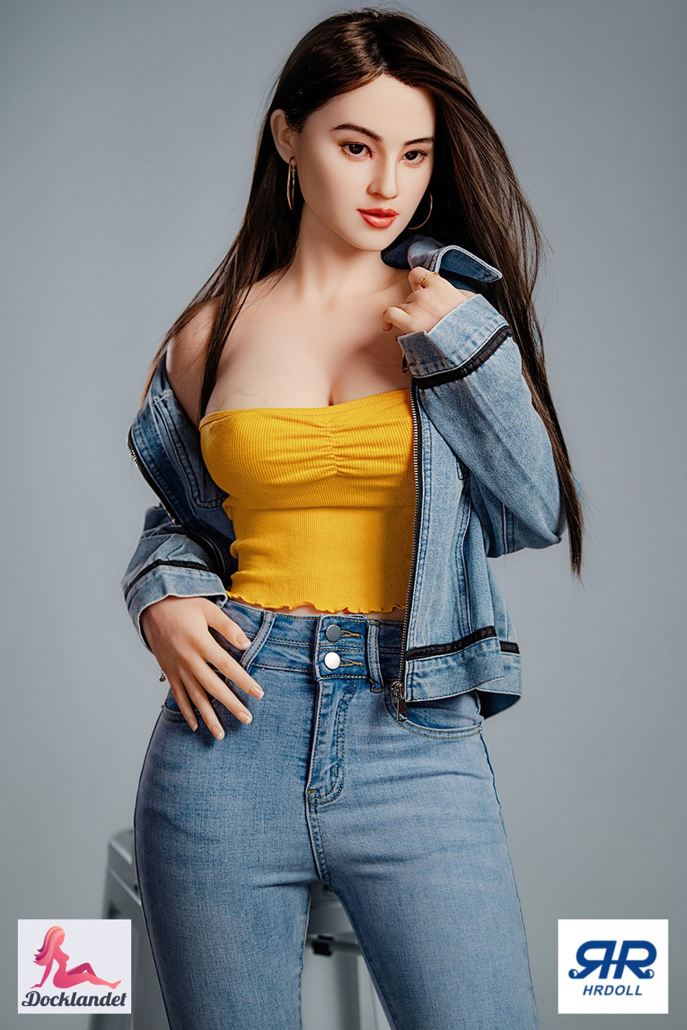 Kryształowa lalka seksu (HRDoll 165cm C-cup #R13 Silikon)