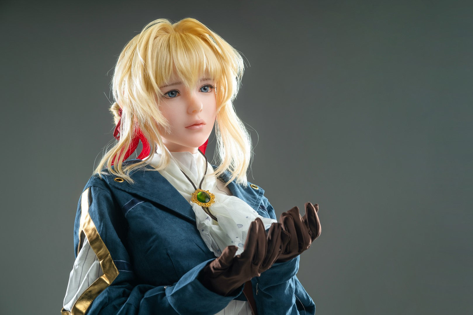 Fioletowa lalka (Game Lady 156 cm D-cup Anime No.12 silikon)