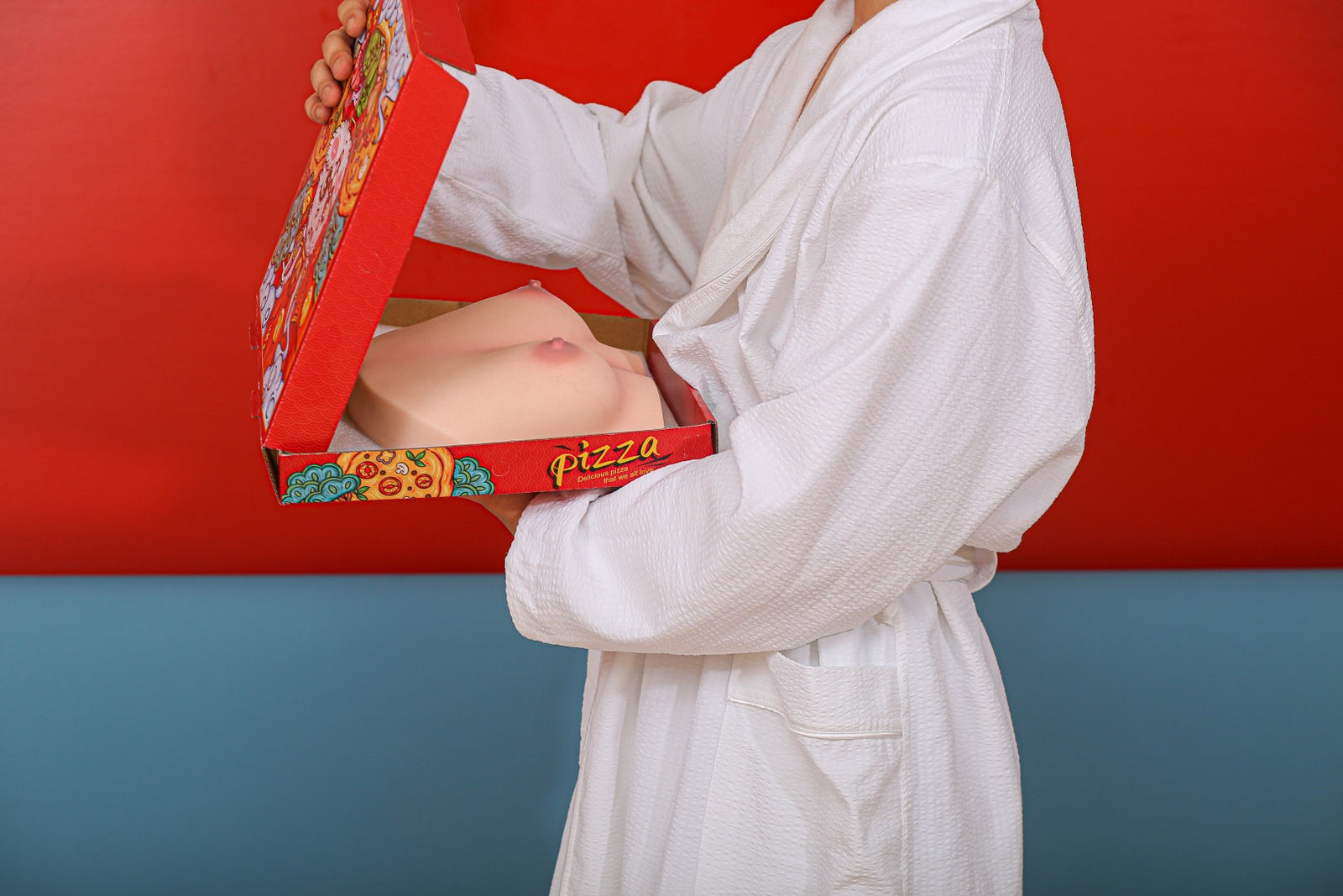 Lalka seksu z piersiami (S) tułowia (Climax Doll Pro A-cup Silikon)