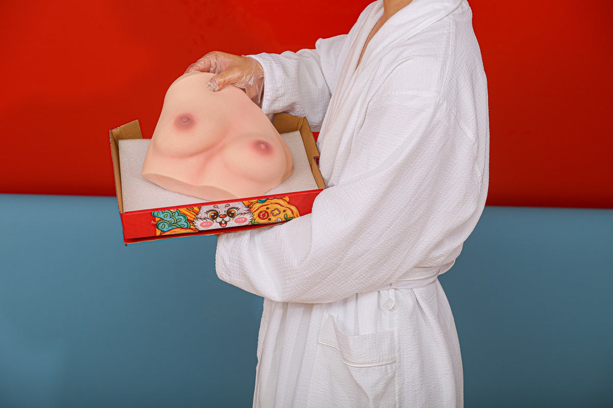 Lalka seksu z piersiami (S) tułowia (Climax Doll Pro A-cup Silikon)