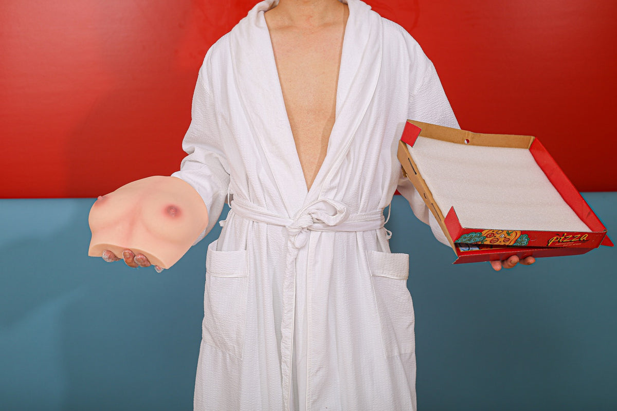 Lalka seksu z piersiami (S) tułowia (Climax Doll Pro A-cup Silikon)