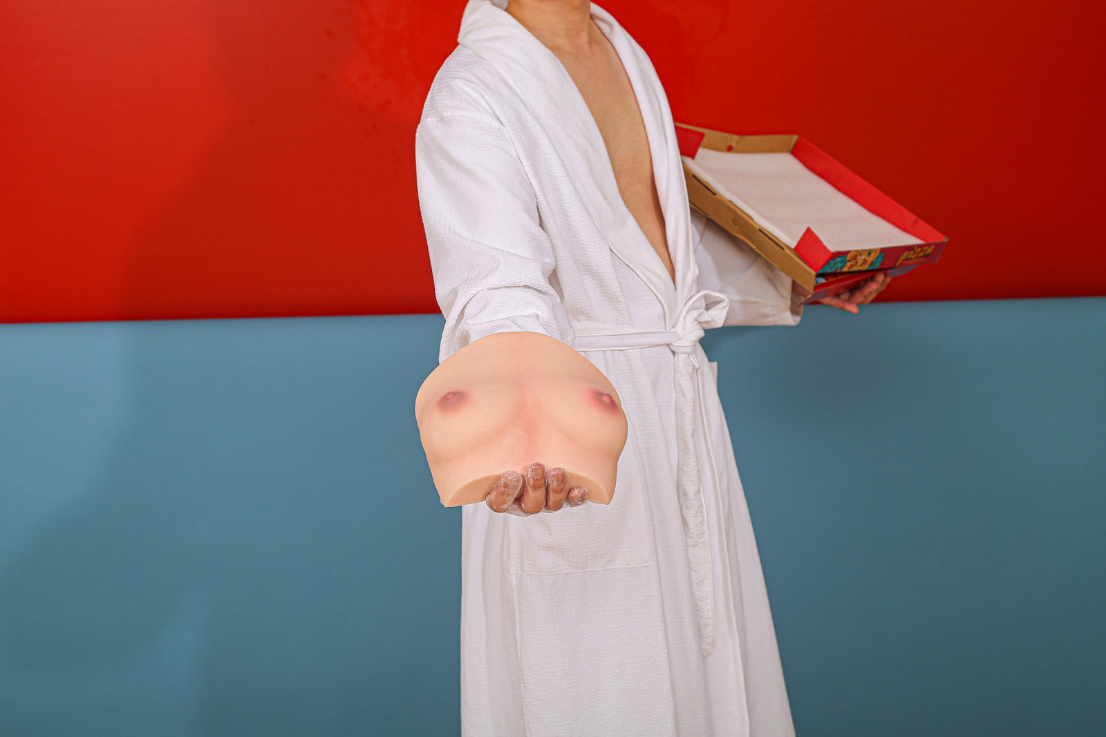 Lalka seksu z piersiami (S) tułowia (Climax Doll Pro A-cup Silikon)