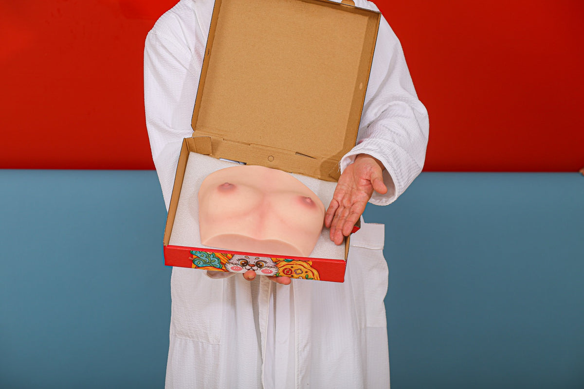 Lalka seksu z piersiami (S) tułowia (Climax Doll Pro A-cup Silikon)