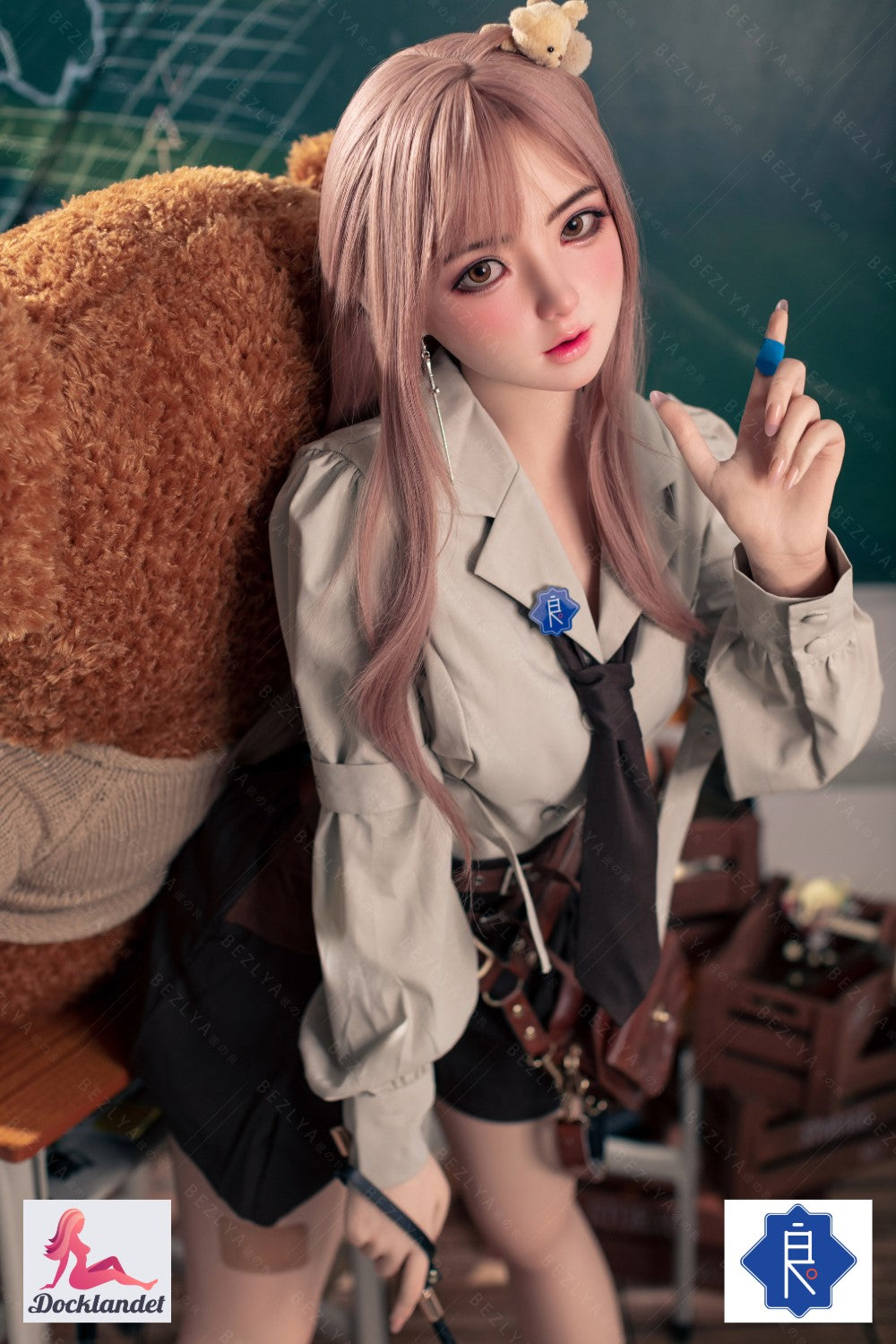 Lalka seksu convallaria (Bezlya Doll 155 cm B-cup 2.1 silikon)