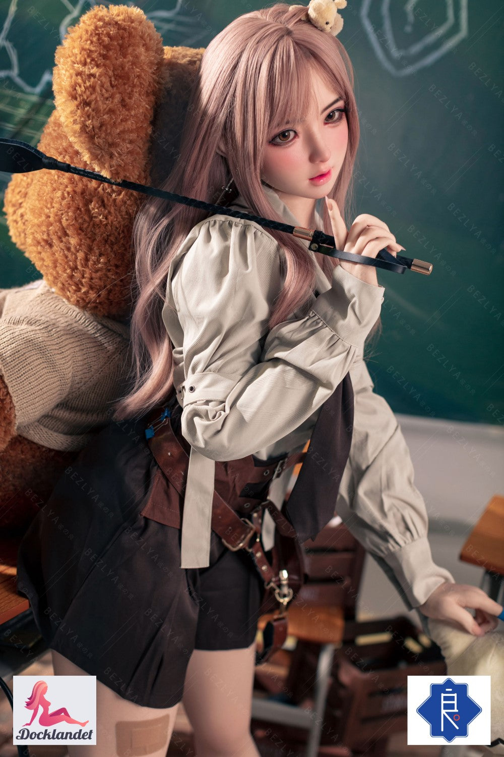 Lalka seksu convallaria (Bezlya Doll 155 cm B-cup 2.1 silikon)