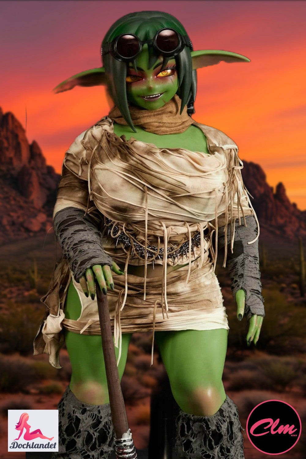 Barza to ork o wzroście 120 cm sex doll od ognia Climax Doll. Ciało i wygląd wzorowane są na popularnej mniejszej lalce orka Zarga. To naprawdę wyjątkowa lalka, obowiązkowa dla tych z Was, którzy są fanami orków i goblinów. Wygląd tej lalki można oczywiście modyfikować według potrzeb (bez dodatkowych kosztów). Otrzymaliśmy już zamówienia na brązową i niebieską wersję tego uroczego orka!