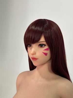 D.va Hana Song Sex Doll (Game Lady 167 cm D-cup Nr 23 silikon)