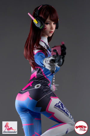 D.va Hana Song Sex Doll (Game Lady 167 cm D-cup Nr 23 silikon)