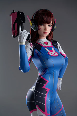 D.va Hana Song Sex Doll (Game Lady 167 cm D-cup Nr 23 silikon)