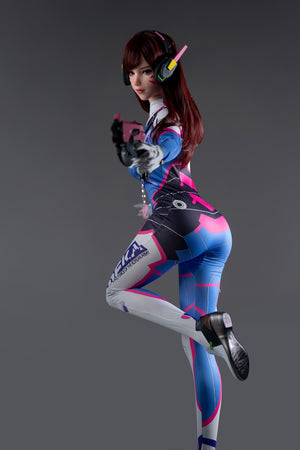 D.va Hana Song Sex Doll (Game Lady 167 cm D-cup Nr 23 silikon)