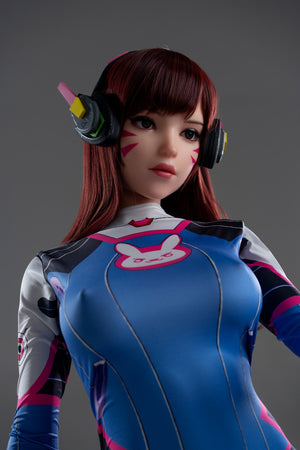 D.va Hana Song Sex Doll (Game Lady 167 cm D-cup Nr 23 silikon)