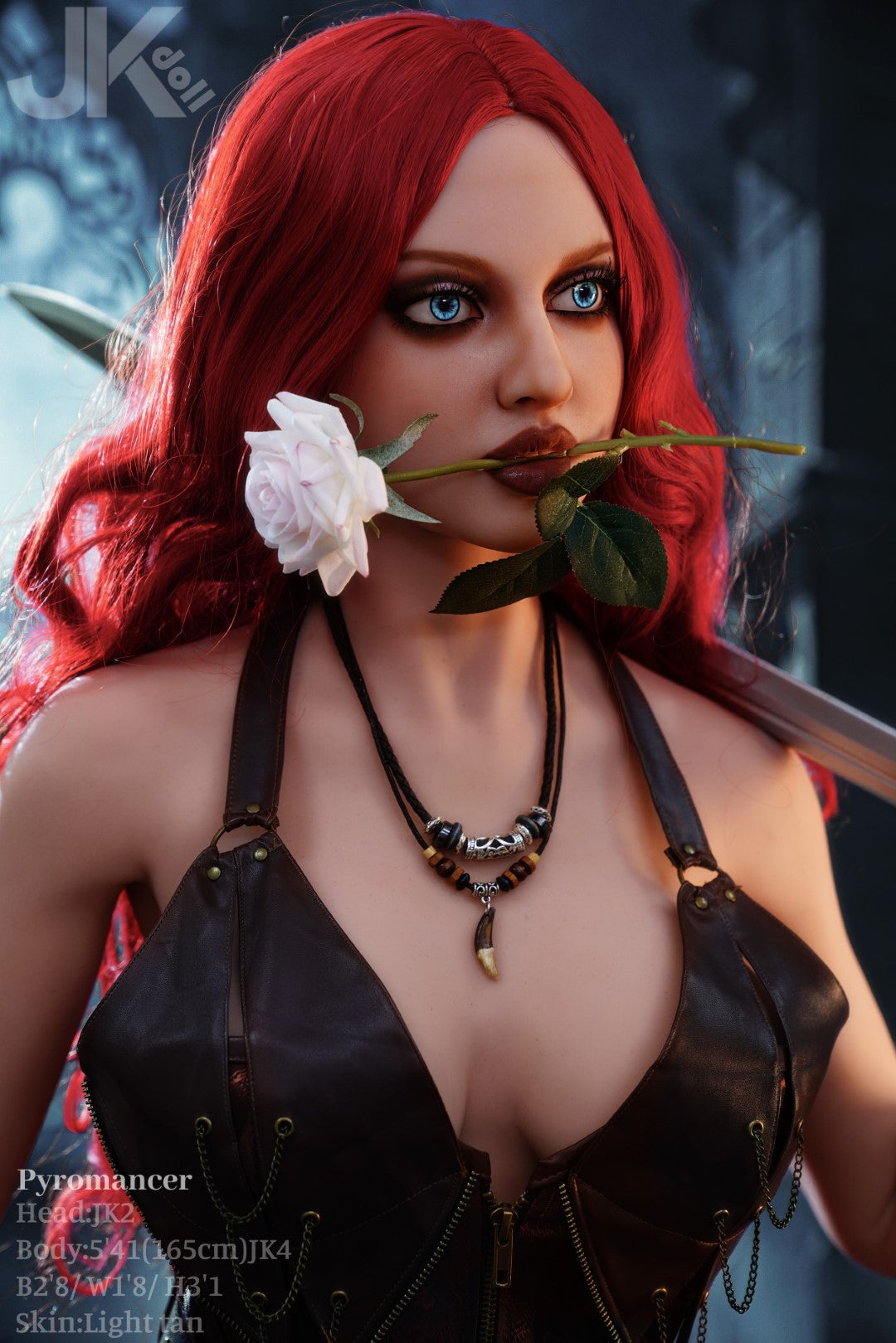 Lalka seksu piromanty (JK-Doll 165cm D-cup JK2 TPE)