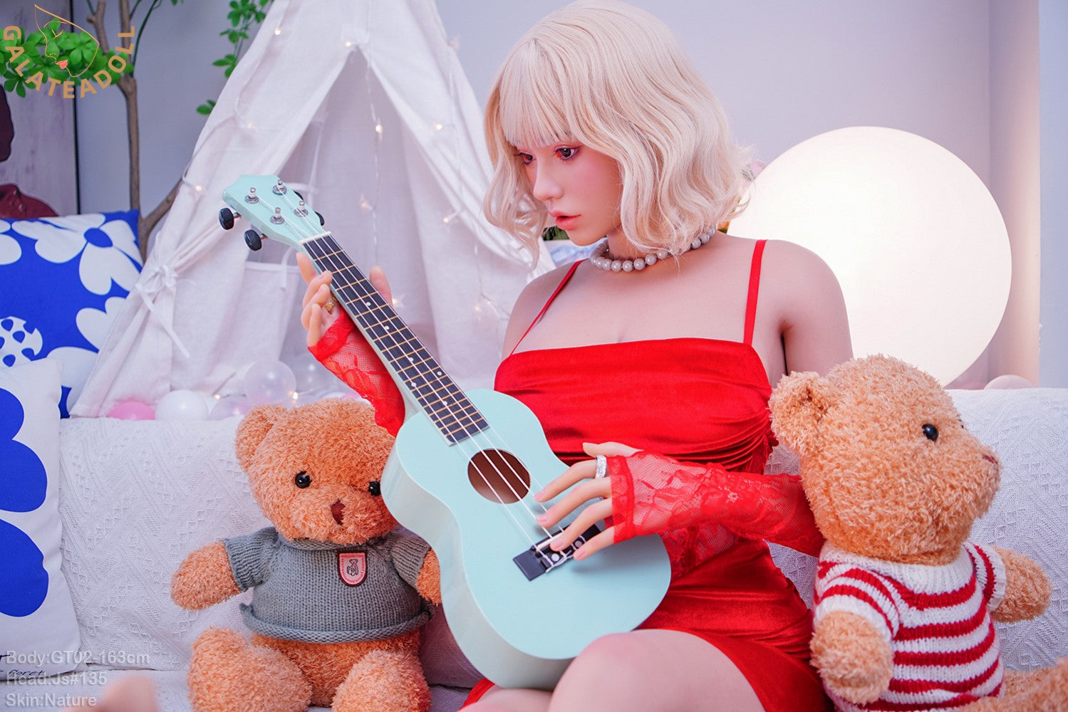 Lalka seksu Molly (Galatea Doll 163cm D-cup #135 Silikon)