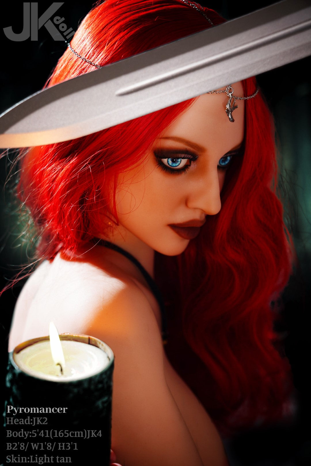 Lalka seksu piromanty (JK-Doll 165cm D-cup JK2 TPE)