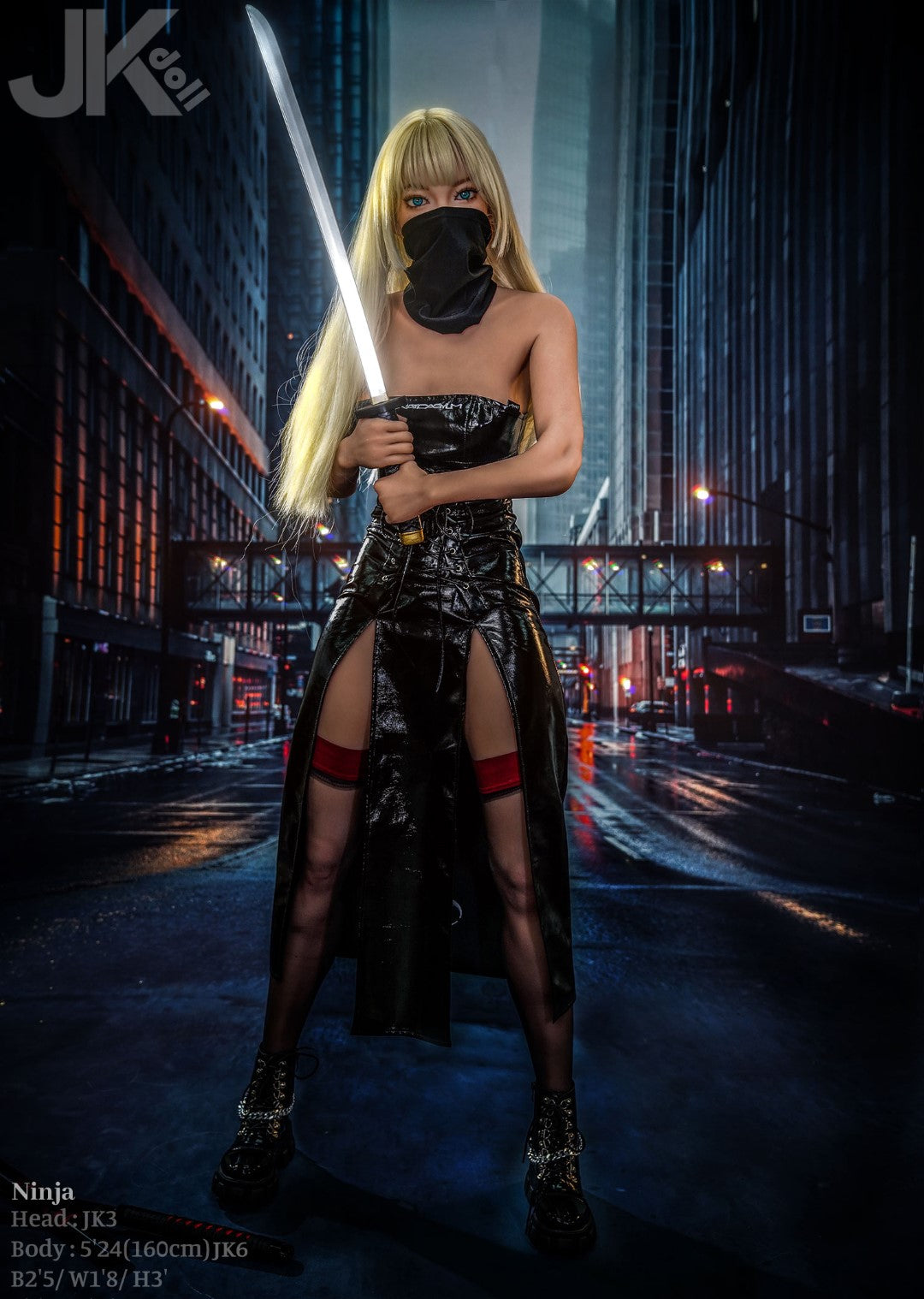 Ninja Sex doll (JK-Doll 160cm D-cup JK3 TPE)