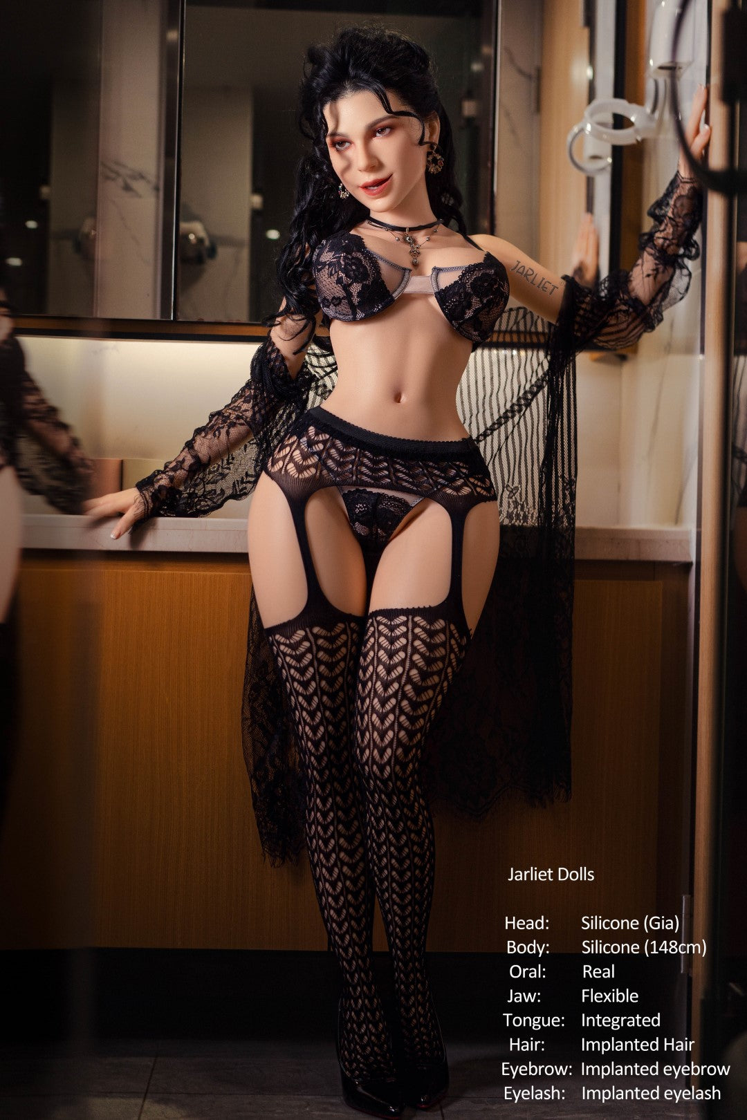 Lalka seksu Gia (Jarliet 148cm E-cup Silikon)