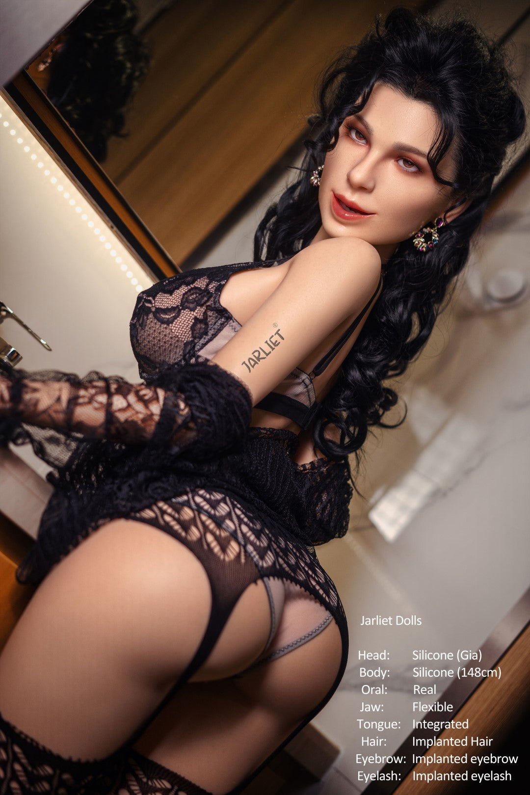 Lalka seksu Gia (Jarliet 148cm E-cup Silikon)